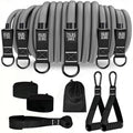 Elastic Pull-Up Assistance Bands with Handles for Home Gym Training