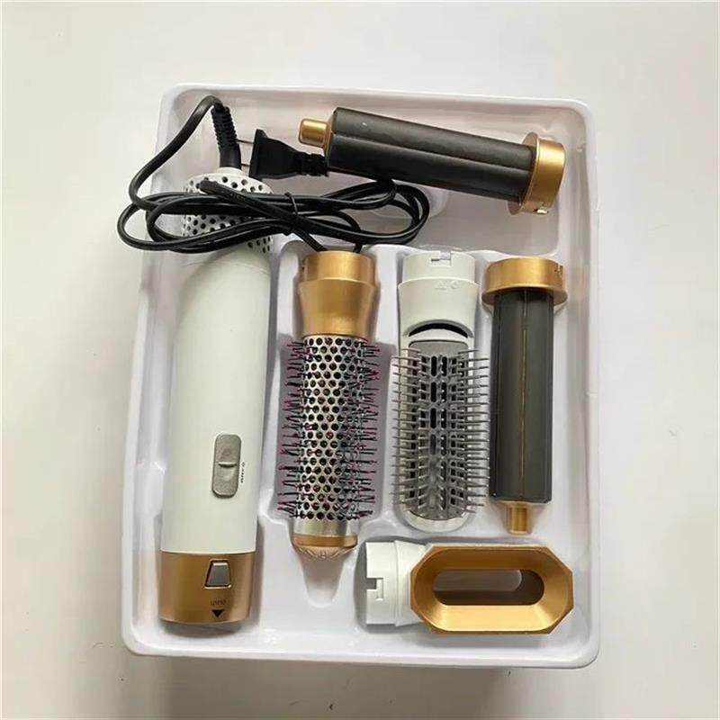 5-in-1 Ceramic Curling Wand, Create Beach Waves, Curls & Volume