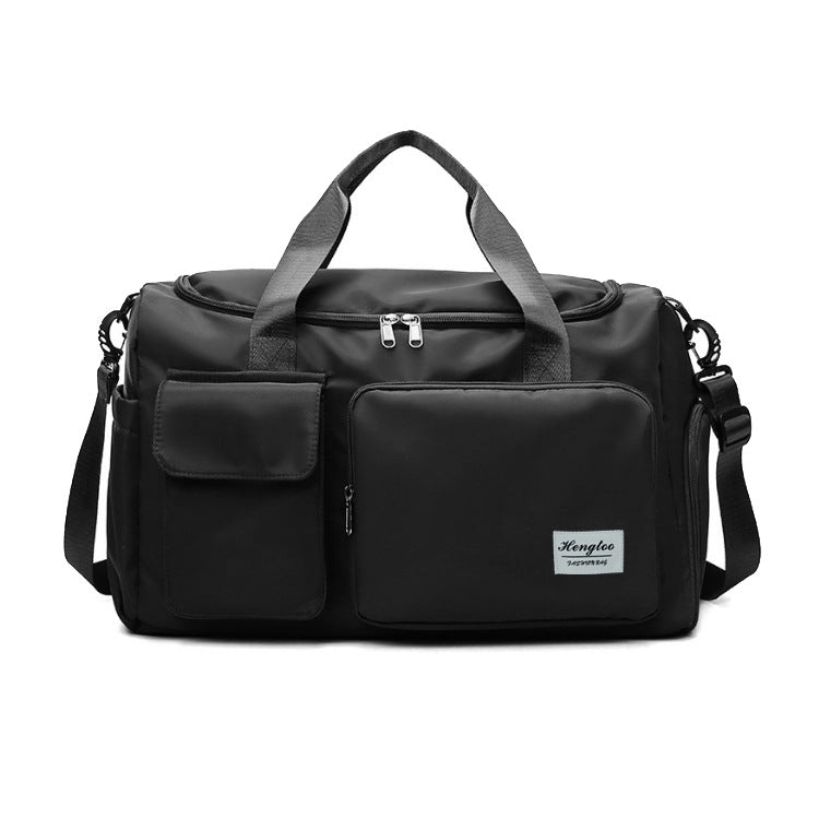 Luxelane shoe accessible Gym Sports Bag | Large Capacity Travel & Workout Duffel Bag