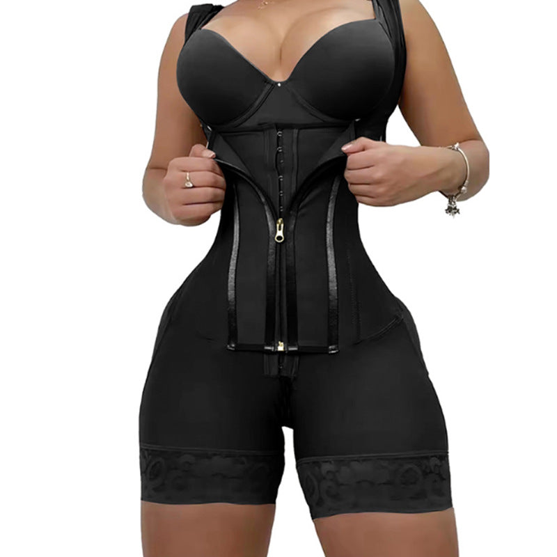 Women's Seamless Mesh Shapewear Bodysuit Tummy Control & Body Sculpting Corset