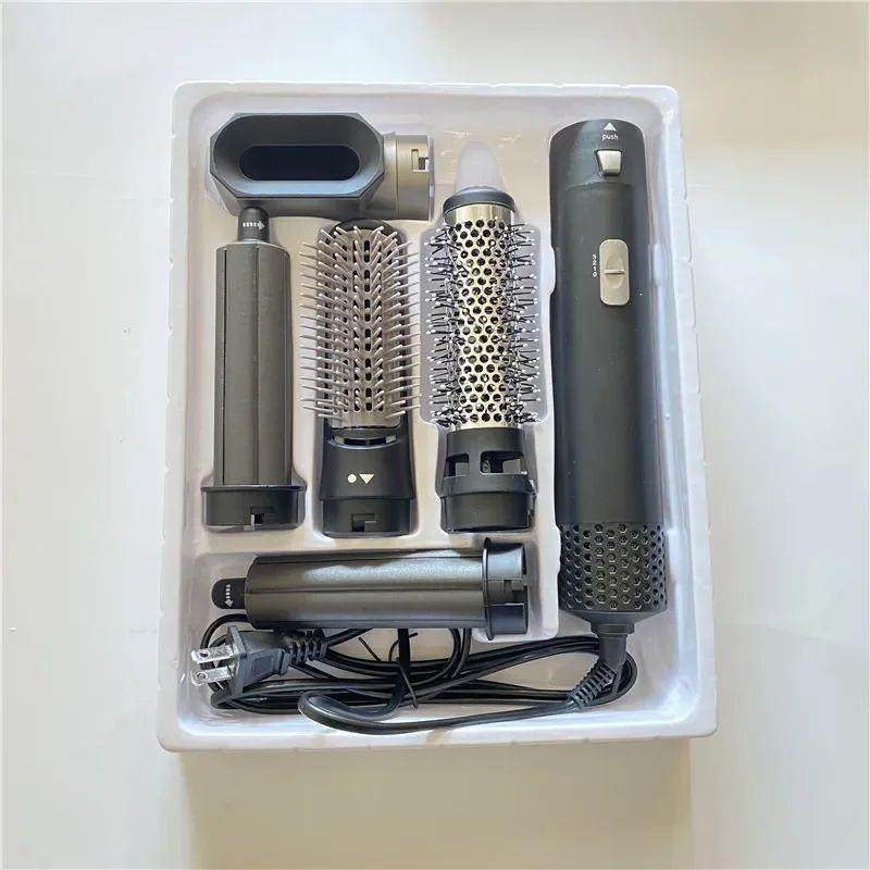 5-in-1 Ceramic Curling Wand, Create Beach Waves, Curls & Volume