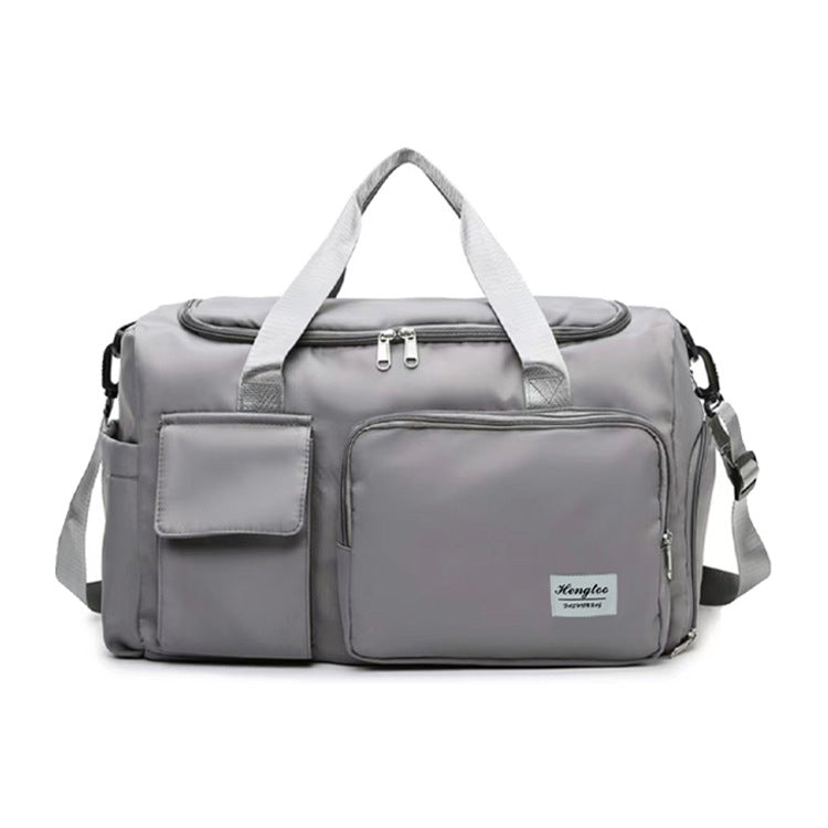 Luxelane shoe accessible Gym Sports Bag | Large Capacity Travel & Workout Duffel Bag