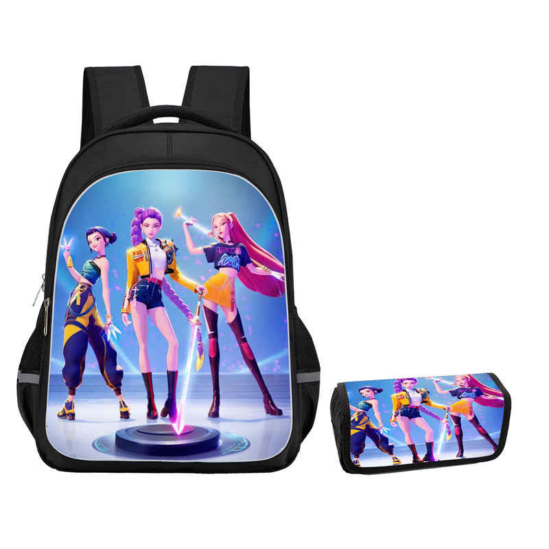 Demon Hunter Kpop School Backpack