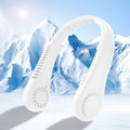 USB Rechargeable Bladeless Neck Hanging Fan
