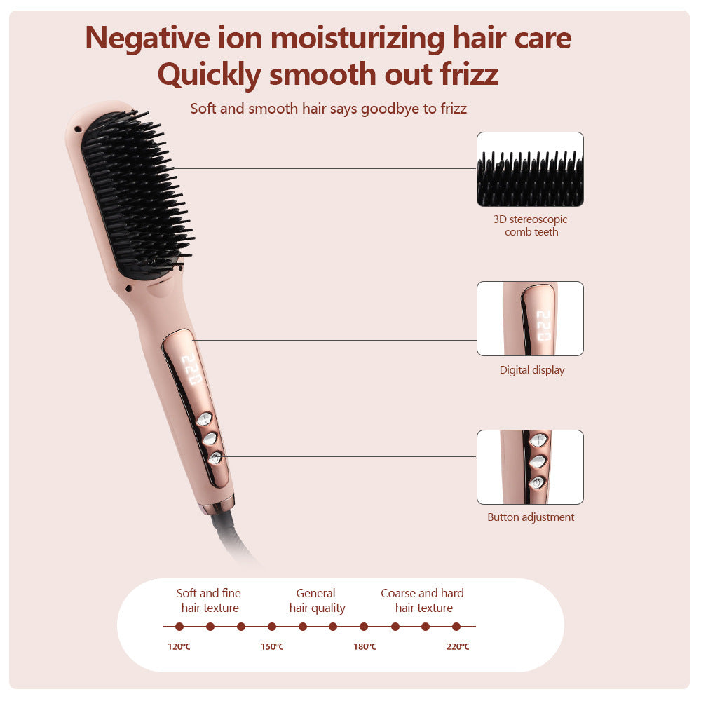 uxelane Professional Hair Styling Brush Smooth, Straighten & Volumize Effortlessly