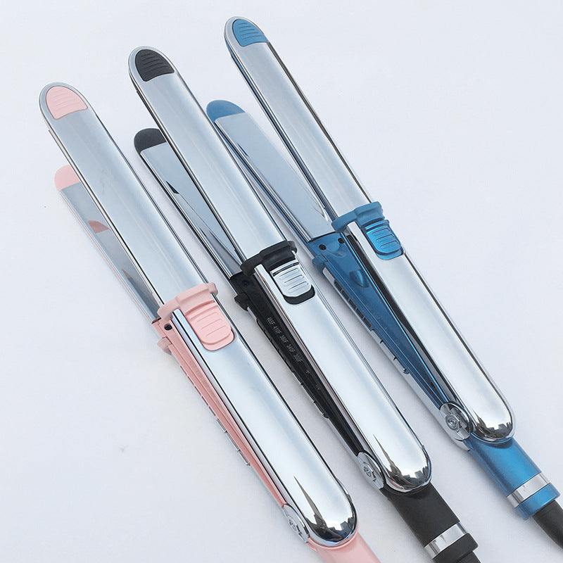 Luxelane Wireless Titanium Hair Straightener & Curler  Salon-Quality Styling On the Go