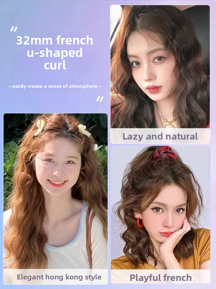 Luxelane French Egg Roll Hair Curler Create Elegant Waves & Voluminous Curls