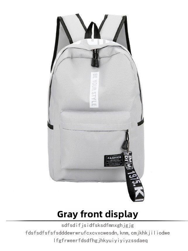 Lightweight Oxford Cloth Backpack for School & Travel