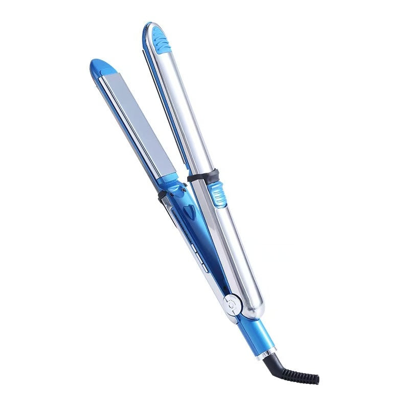 Luxelane Wireless Titanium Hair Straightener & Curler  Salon-Quality Styling On the Go