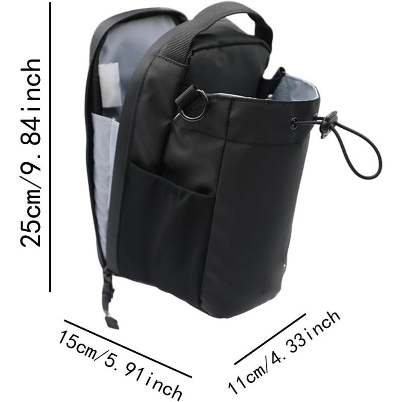 Sports and Fitness Magnetic Water Bottle Bag with Strong Magnets for Gym