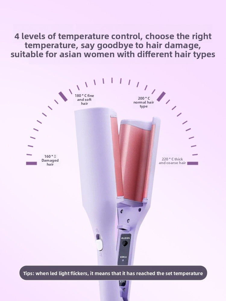 Luxelane French Egg Roll Hair Curler Create Elegant Waves & Voluminous Curls